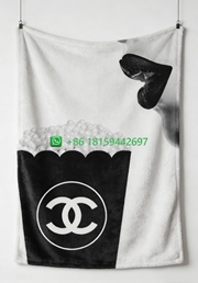Chanel Throw Blankets